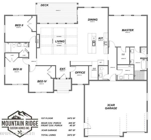 1571 W Valley Ridge DR, Wasilla, AK 99654