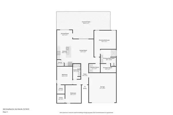 304 Crowfoot Drive, Fort Worth, TX 76131