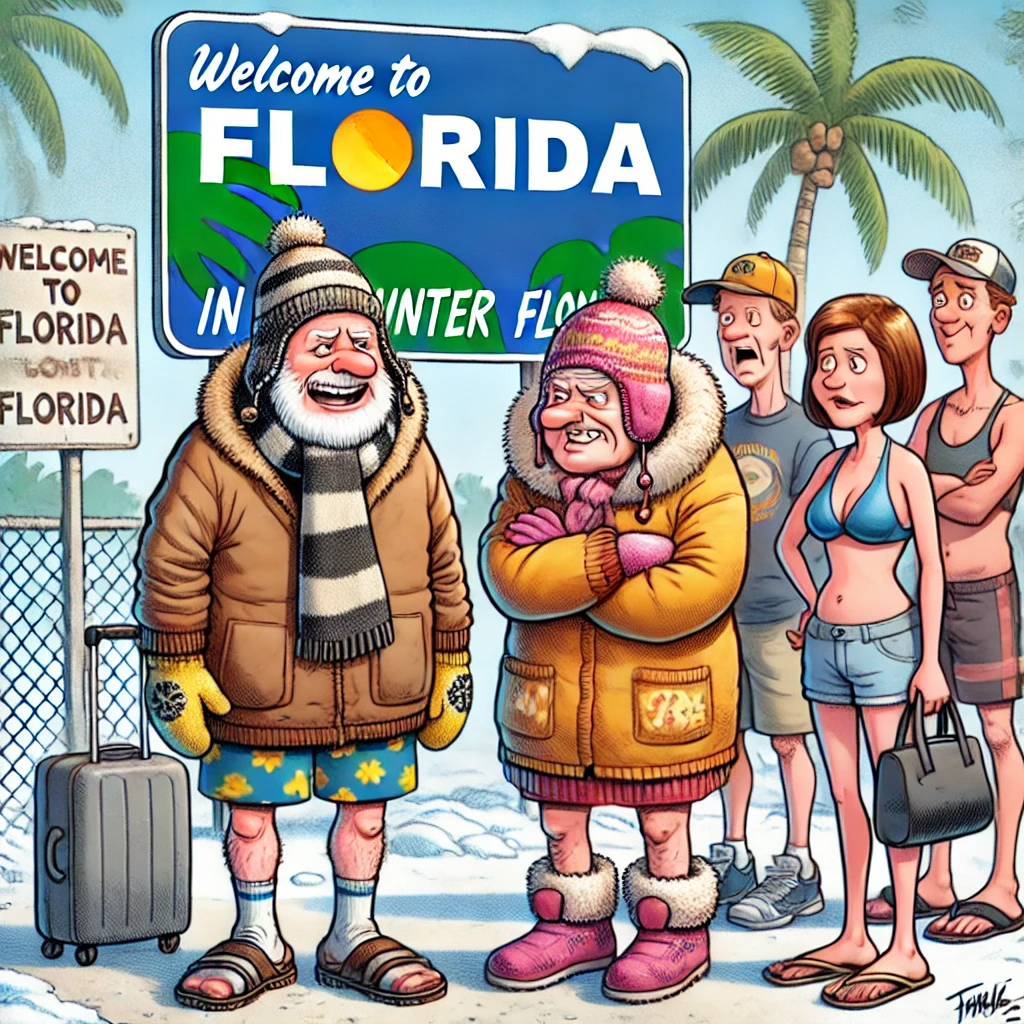 Snowbirds Arrive at the Florida State Line to Buy a Home with Ted Moseley