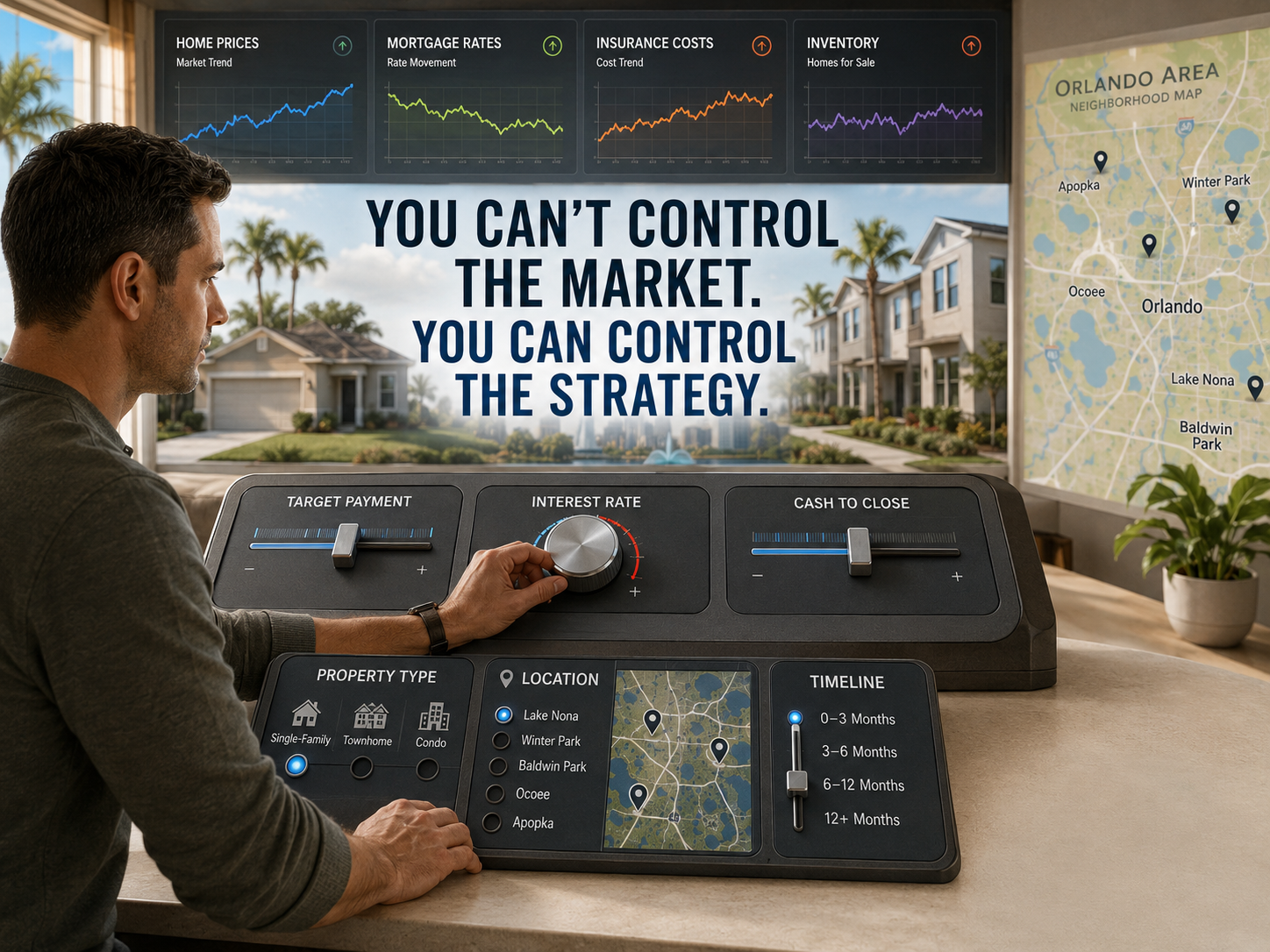 Comfortable, workable, and maximum Orlando homebuying budget scenarios
