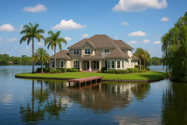 feature image of How to Find Orlando Homes with Lake Views Under $1M