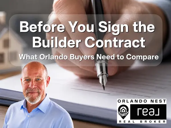 How Is a Builder Contract Different From a Standard Florida Home Purchase Contract?