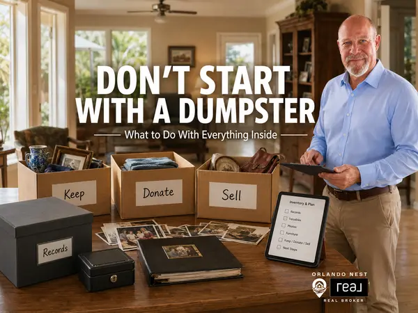 feature image of What Should You Do With the Belongings in an Inherited Home?