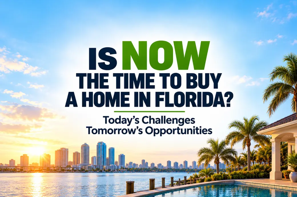 Is NOW the Time to Buy a Home in Florida? Why Today's Challenges Could Be Tomorrow's Opportunities