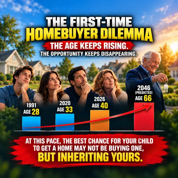 The First Time Homebuyer Dilemma: Are We Creating a Generation That Has to Inherit a Home?