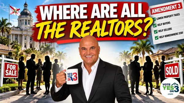 WHERE ARE ALL THE REALTORS?  Amendment 3 Could Fundamentally Change the Cost of Homeownership in Florida