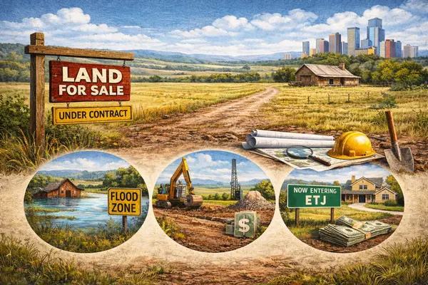 Buying Land in Central Texas: What Buyers Often Miss Until It’s Too Late