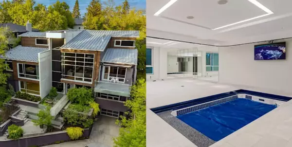 A $7M Calgary mansion has park views and an underwater treadmill,Peter Eki