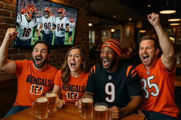Where to Watch Bengals Games in West Chester & Liberty Township This Season