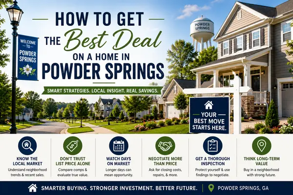 How to Get the Best Deal on a Home in Powder Springs, GA