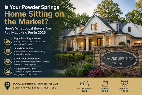 Is Your Powder Springs Home Sitting on the Market? Here's What Local Buyers Are Really Looking For in 2026,Paul Matadeen