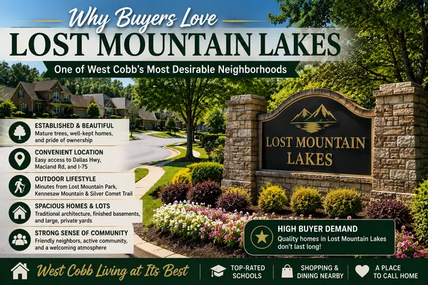 Why Buyers Love Lost Mountain Lakes | West Cobb Neighborhood Guide,Paul Matadeen