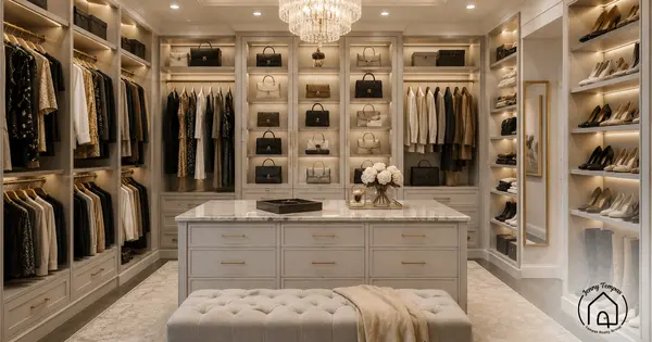Dream Closet Designs Inspired by Luxury Homes
