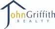 Griffith logo white square blue yellow writng