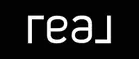 Real Logo Knockout Black with White Wordmark
