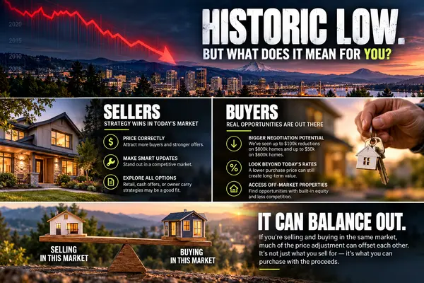 feature image of Is the Sky Falling? U.S. Pending Home Sales Hit Historic Lows — But There Are Opportunities