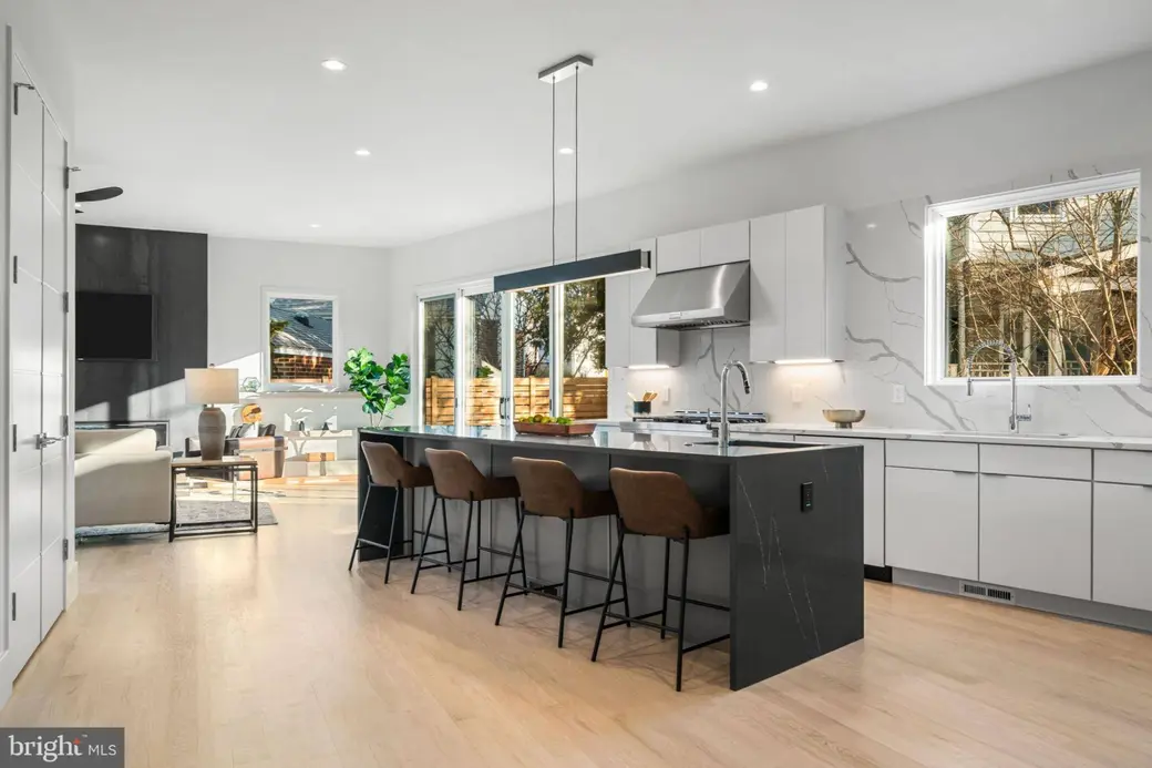 Modern Four-Level New Construction Home Across From Lubber Run Park in Arlington VA