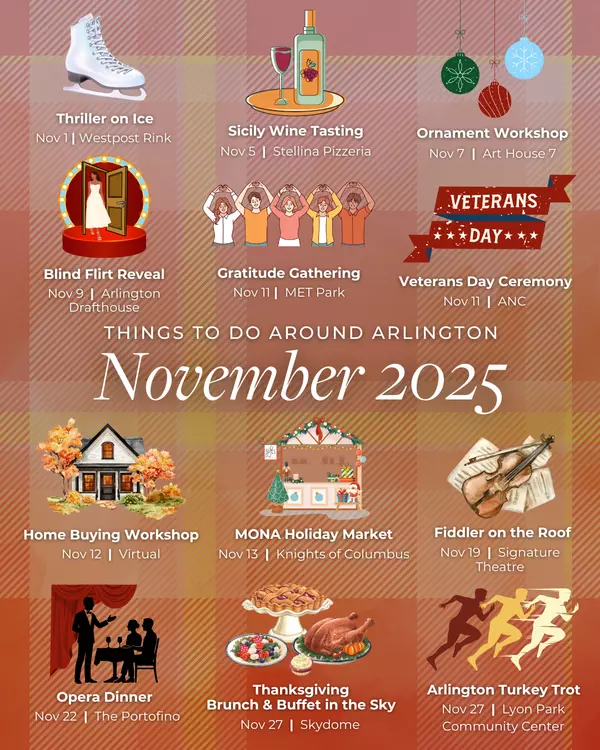 Things to Do in Arlington VA: November 2025 Events Guide