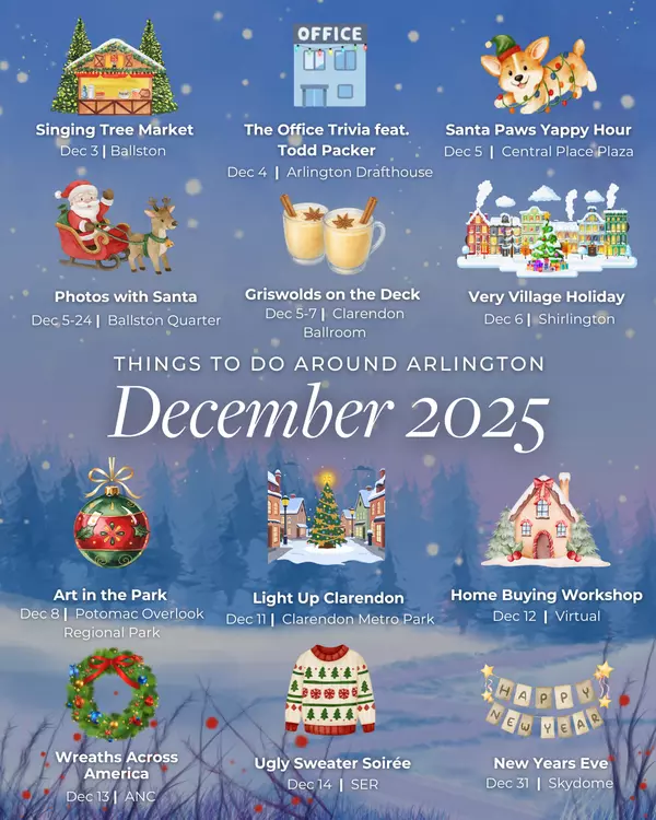 December Events in Arlington VA: 2025 Holiday Guide