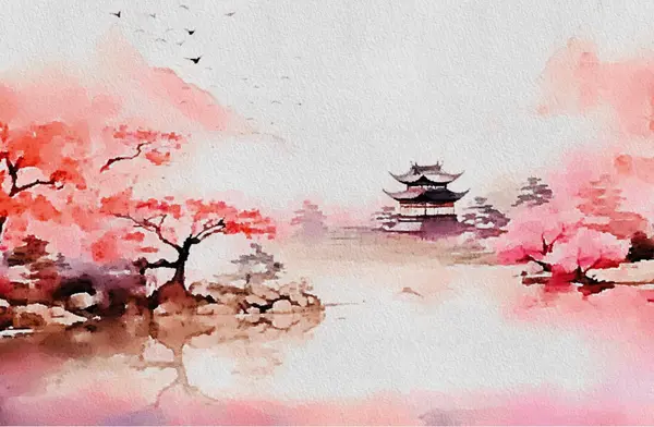 Cherry Blossom Watercolor Workshop | Apr 8