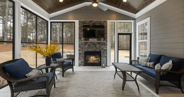 feature image of Living With an Open Kitchen, an Island, and a Screened Porch in Arlington, VA 