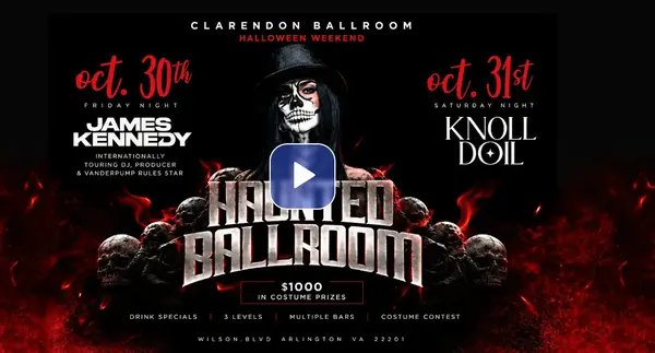 Clarendon Ballroom | Oct 30 - 31