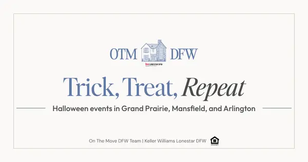 Trick, Treat, Repeat: Halloween 2026 Events in Grand Prairie, Mansfield, and Arlington
