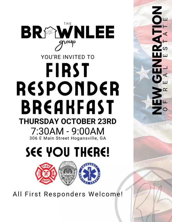 First Responder Breakfast Flier