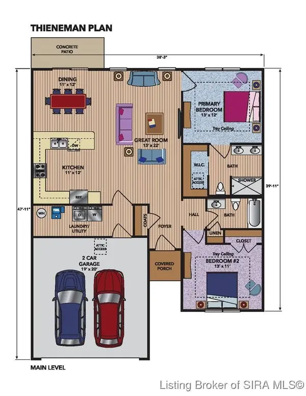 8108 Timber LN NE #410, New Salisbury, IN 47161
