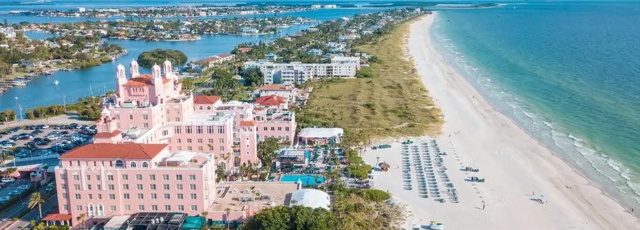 St Pete Beach Don Cesar historic hotel and landmark