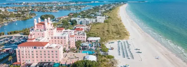 St Pete Beach Don Cesar historic hotel and landmark