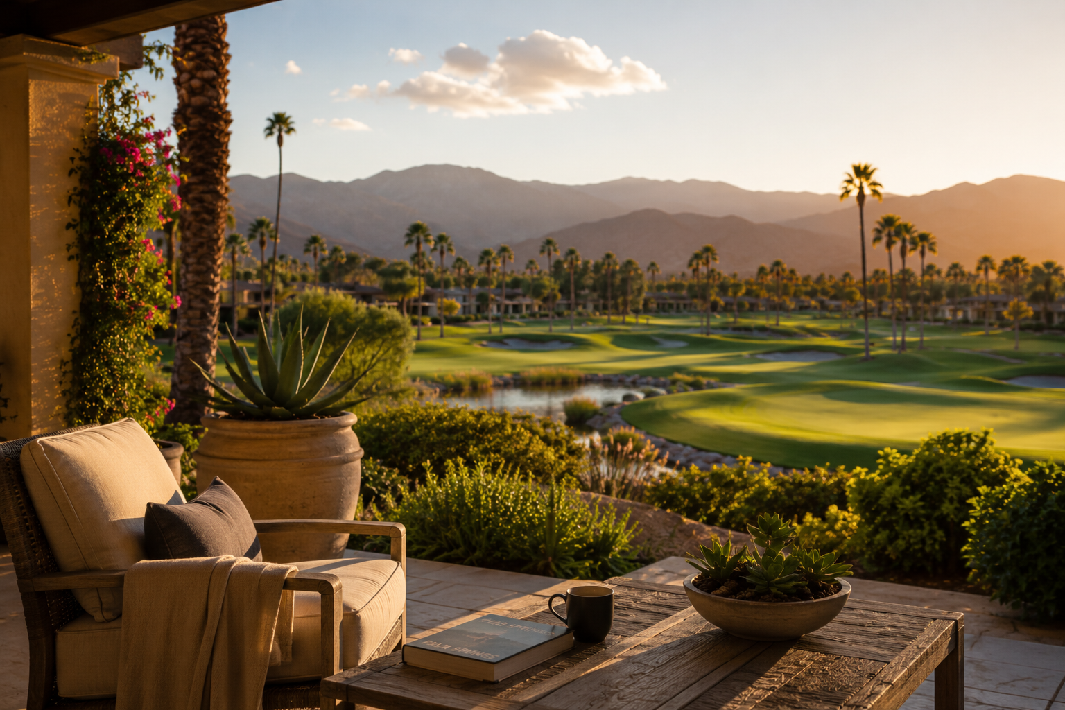La Quinta golf view