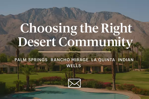 feature image of Unlocking Desert Communities: Your Guide to Buying in Palm Springs, La Quinta &amp; Beyond