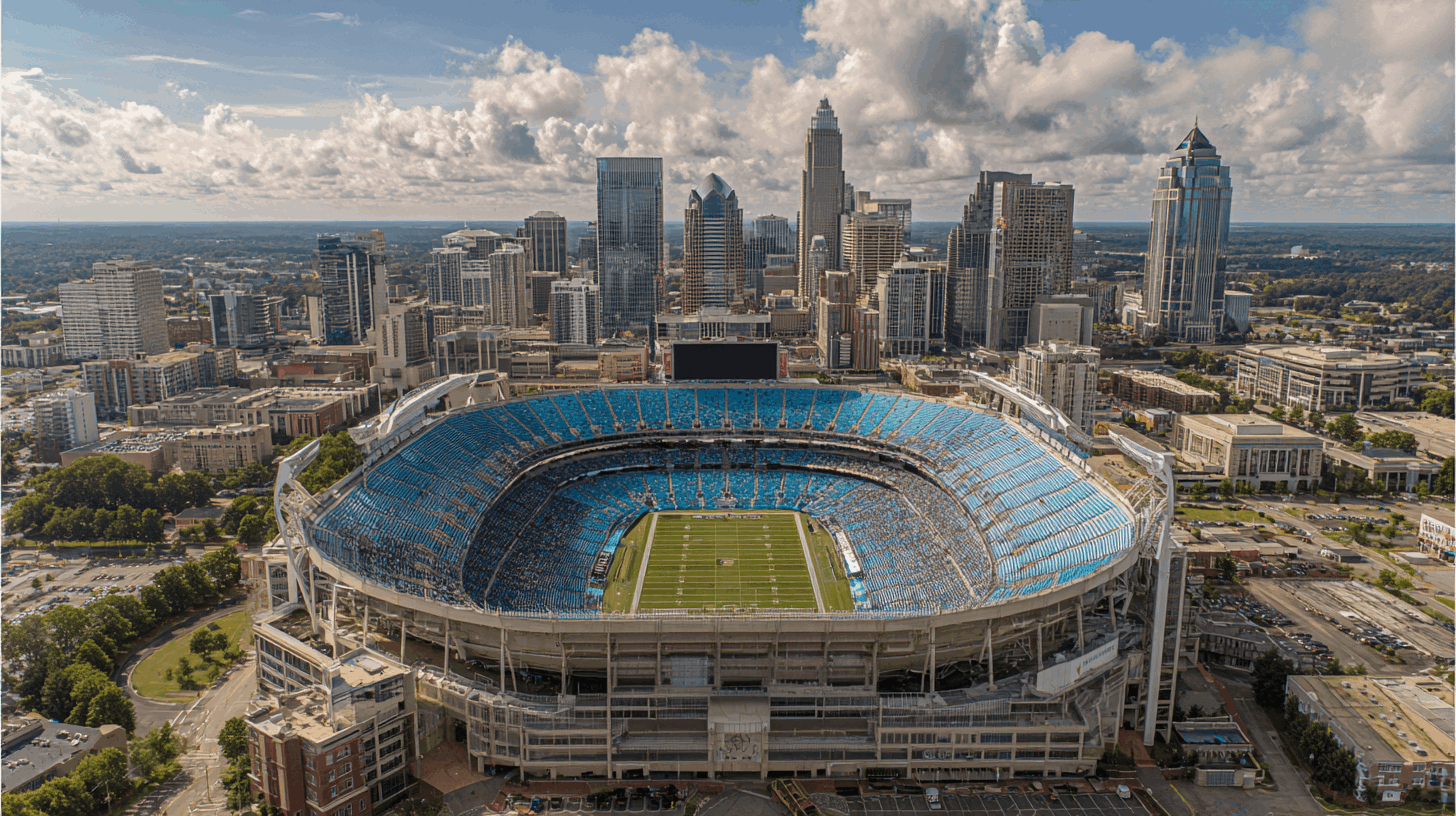 Bank of America Stadium Uptown Charlotte NC
