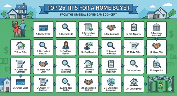 The Ultimate Homebuyer Guide: 25 Essential Steps to Successfully Purchase a Home