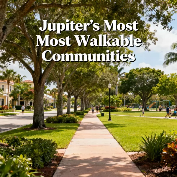 Jupiter’s Most Walkable Communities
