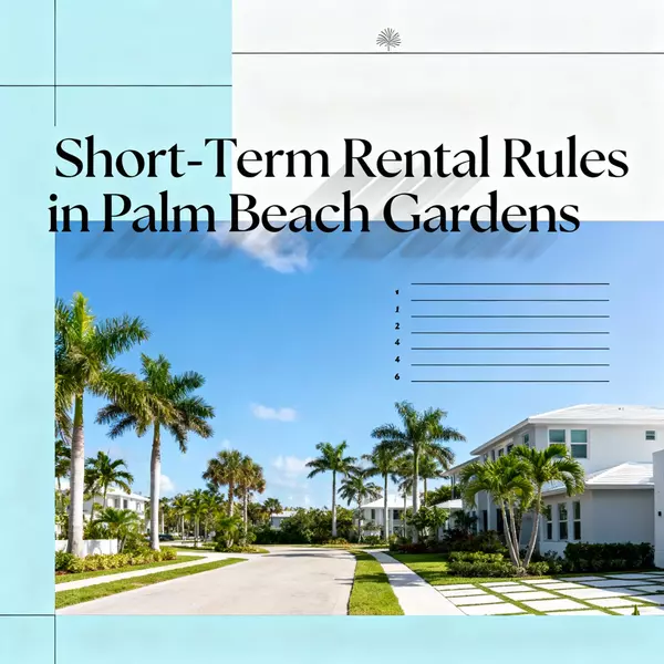 Short-Term Rental Rules in Palm Beach Gardens
