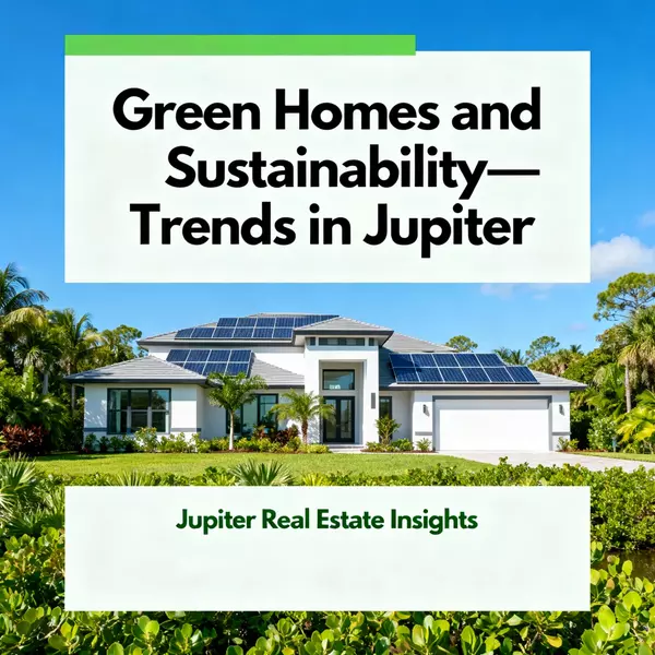 Green Homes and Sustainability—Trends in Jupiter