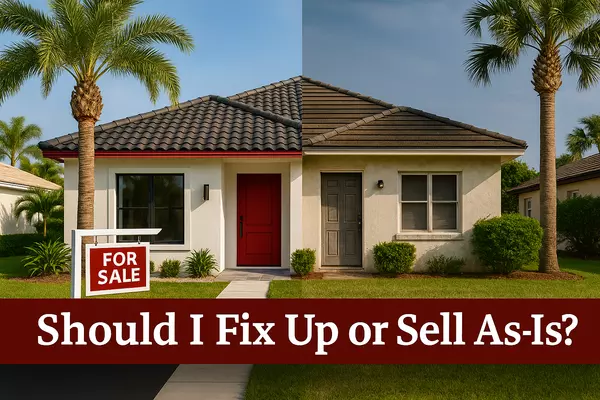 Should I Fix Up My House or Sell It As-Is in Palm Beach Gardens?