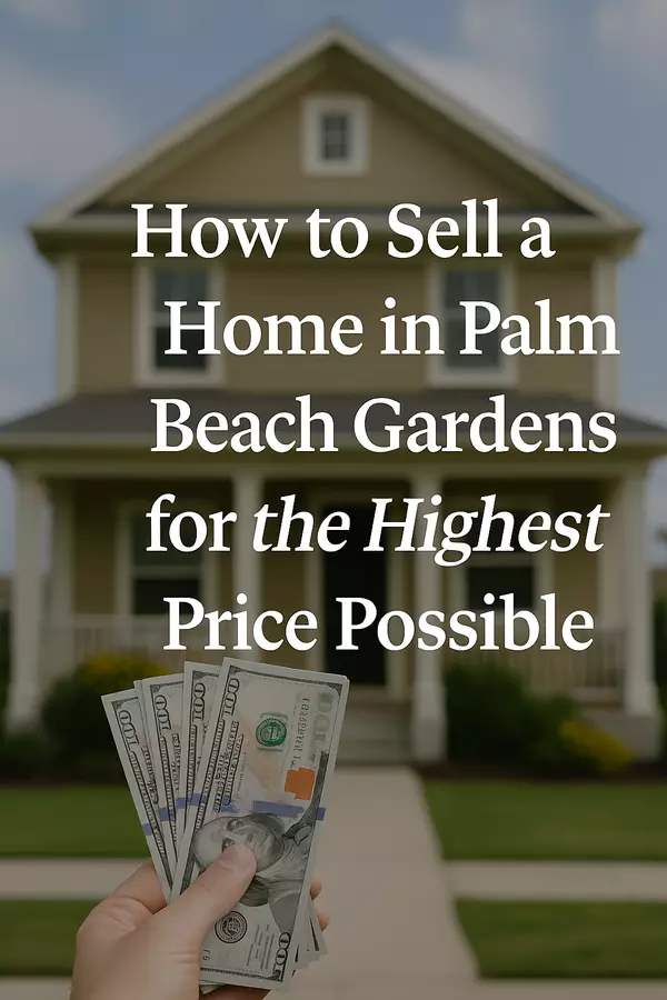 How to Sell a Home in Palm Beach Gardens for the Highest Price Possible