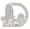 Demie south florida Monochrome Transparent