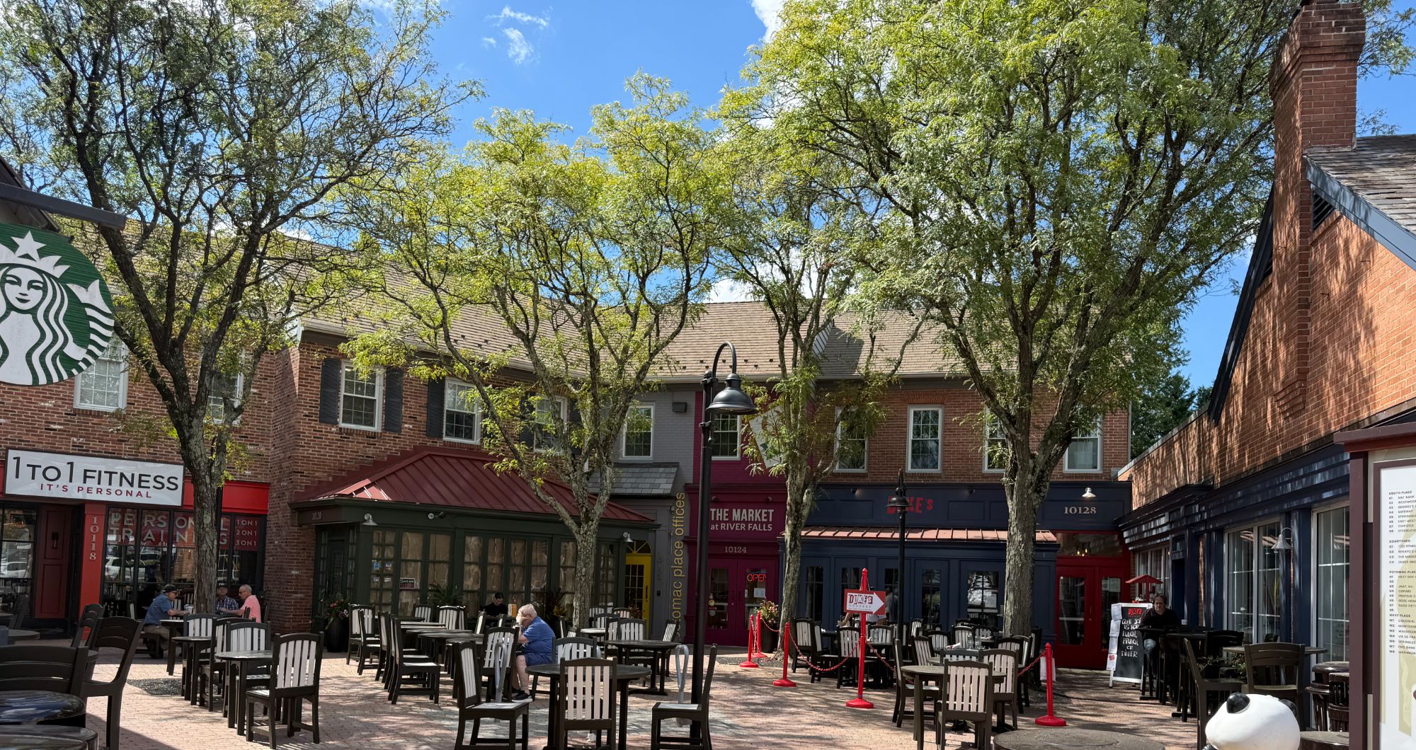 Potomac Village has a great new restaurant, Duke's.