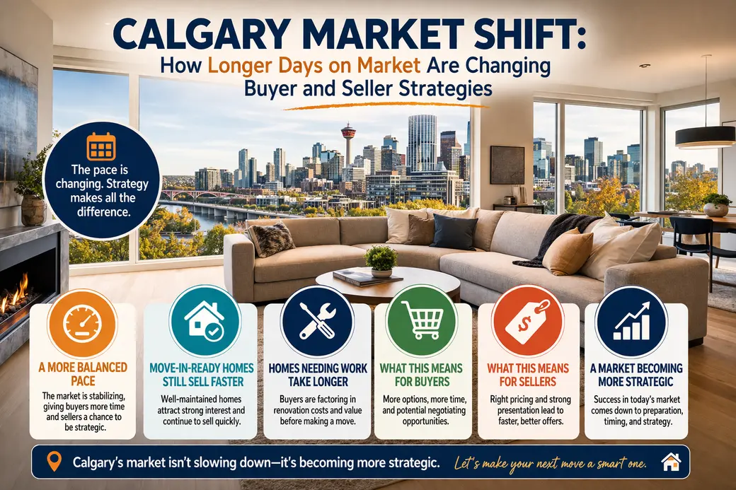 Calgary Market Shift: How Longer Days on Market Are Changing Buyer and Seller Strategies