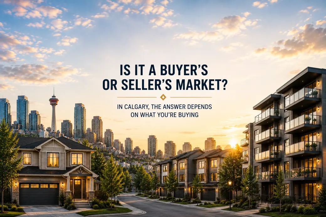 Is It a Buyer’s or Seller’s Market In Calgary, the Answer Depends on What You’re Buying