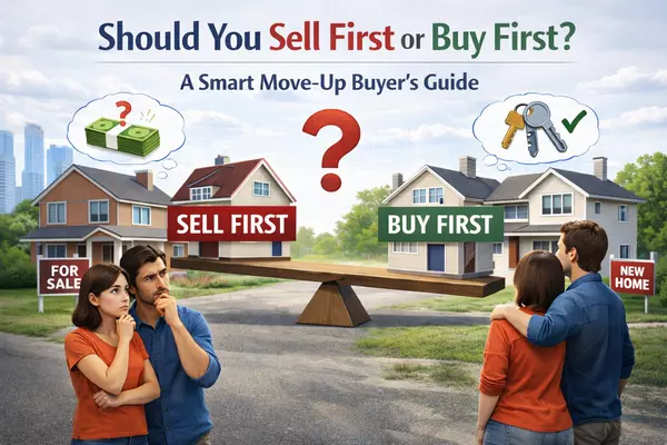 Should You Sell First or Buy First? A Smart Move-Up Buyer’s Guide
