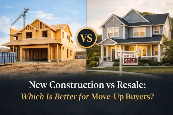 New Construction vs Resale: Which Is Better for Move-Up Buyers?,Carlos And Janeen Robinson