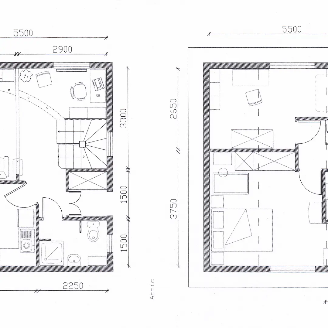 blueprint drawings of a property