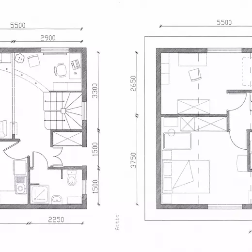 blueprint drawings of a property
