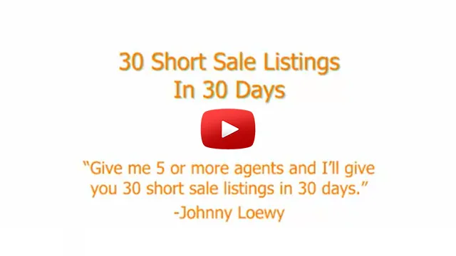 Click to Play 30 Pre-Foreclosure & Short Sale Listings in 30 Days Video