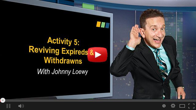 Click to Play Reviving Expireds & Withdrawns Video